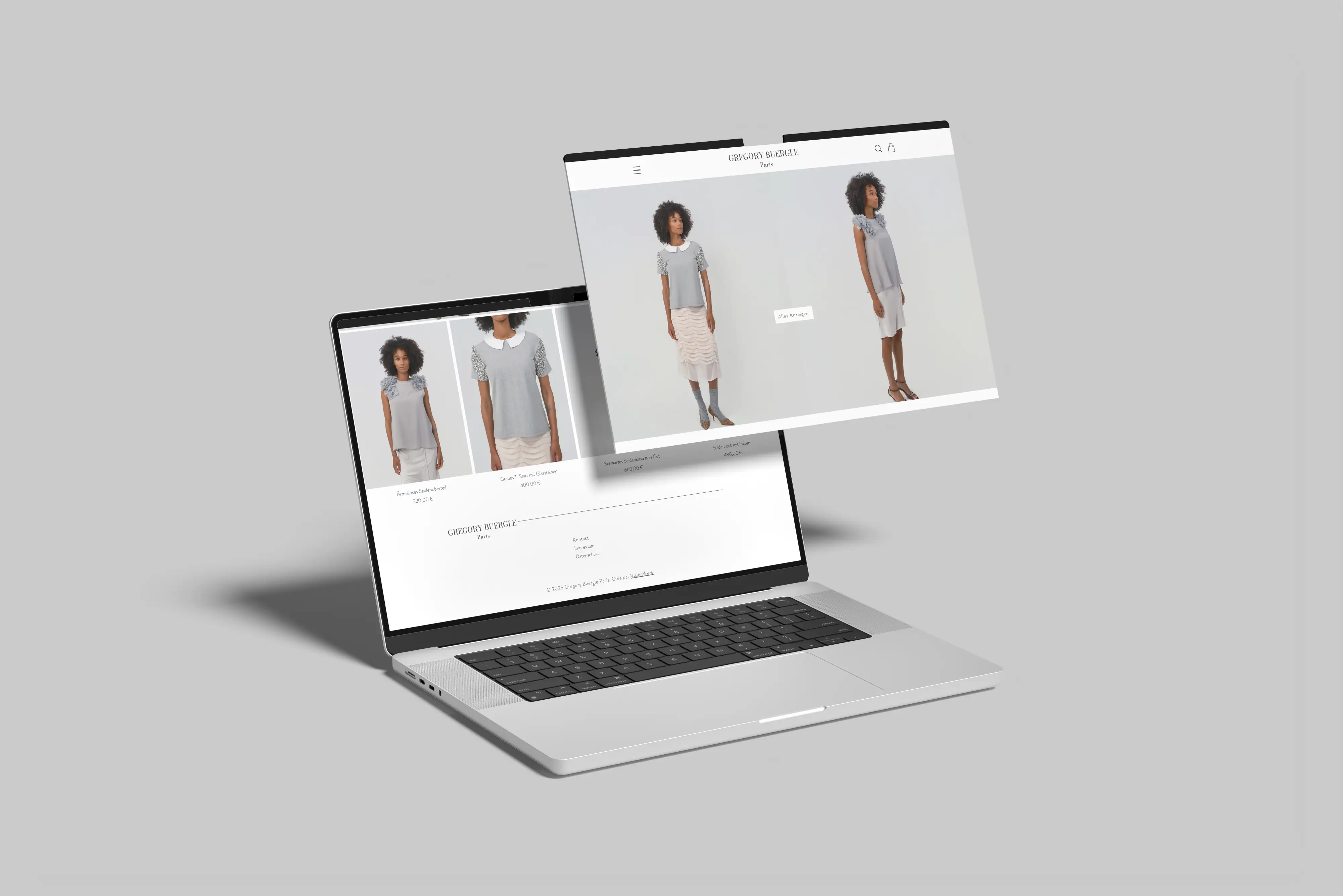 Gregory Buergle Berlin - Mode & Fashion Webdesign Berlin